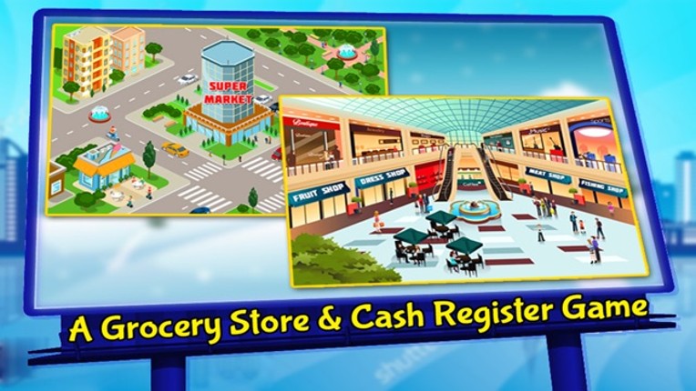 Supermarket Boy Summer Shopping Mall - A grocery Store & Cash Register game screenshot