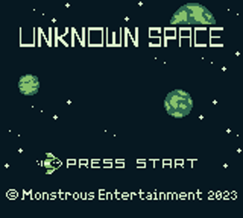 Unknown Space: GBJam11 Edition Game Cover