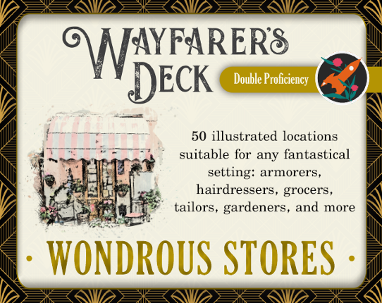 Wayfarer's Deck: Wondrous Stores Game Cover