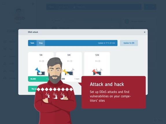 Web Tycoon – online strategy screenshot