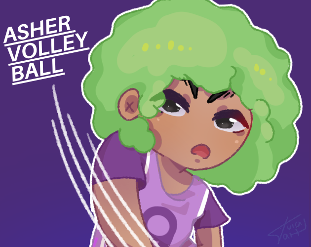 Games like Asher volleyball