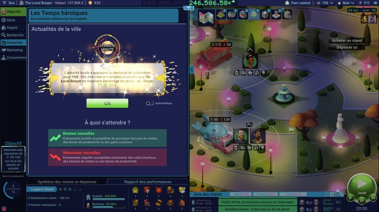 Business Heroes: Street Grub screenshot