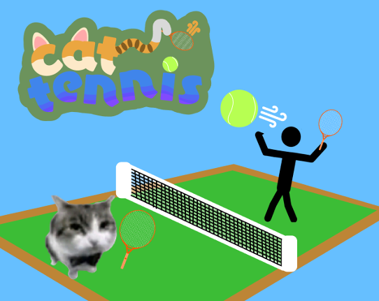 Cat Tennis Image