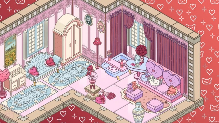 Cats in Cozy Rooms Image