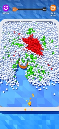 Collect Cubes - ASMR Puzzle screenshot