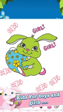 Coloring Book Rabbit Drawing Pages - free learning painting cool games for the kids girls Image