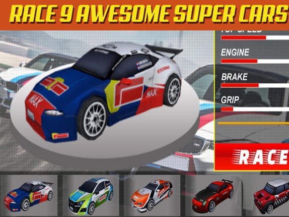 Crazy Car Racing HD screenshot