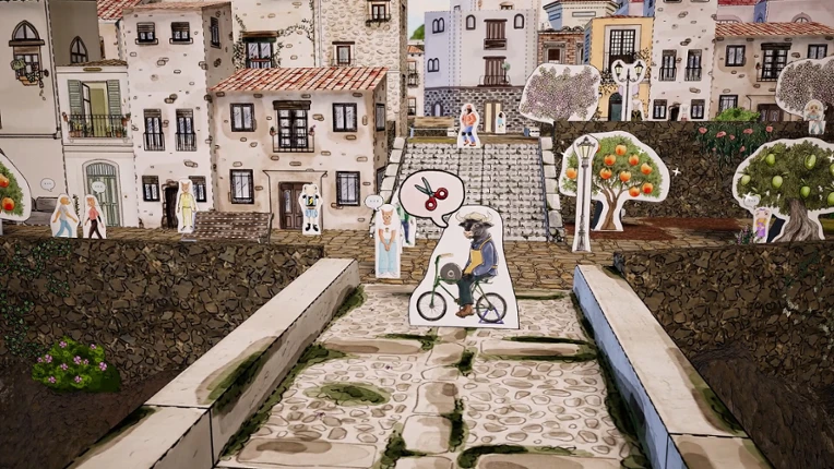 Cutout Village screenshot