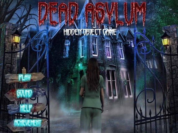 Dead Asylum Hidden Object Game screenshot