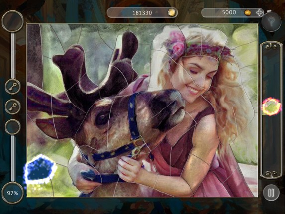 Fairytale Mosaics Beauty and Beast screenshot