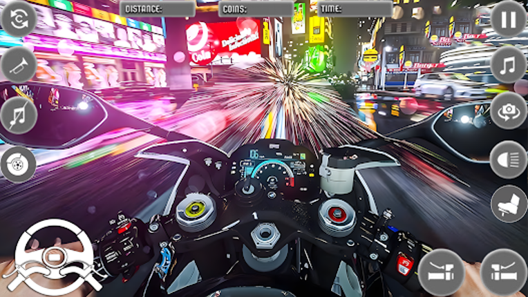 Open World City Bike Driving screenshot