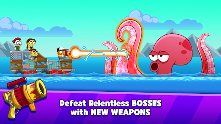 Boat Battles: Defend Your Raft screenshot