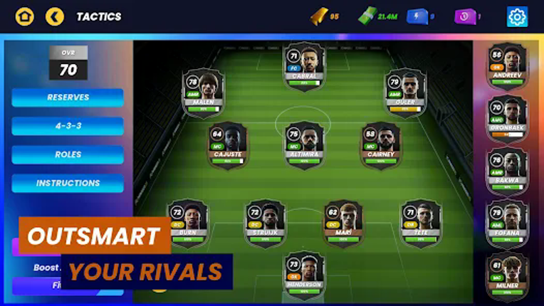 FC Manager 26 - Football Game Image