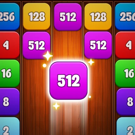 Wood Number Merge Image