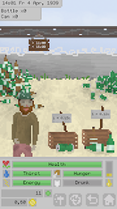 The Hobo Idle Clicker screenshot