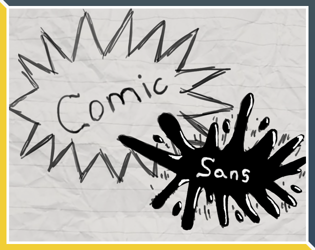Games like Comic Sans