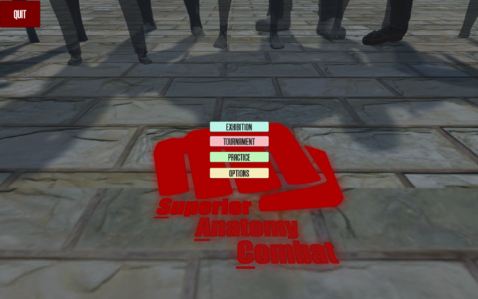 Superior Anatomy Combat--DEMO 1.1 Game Cover