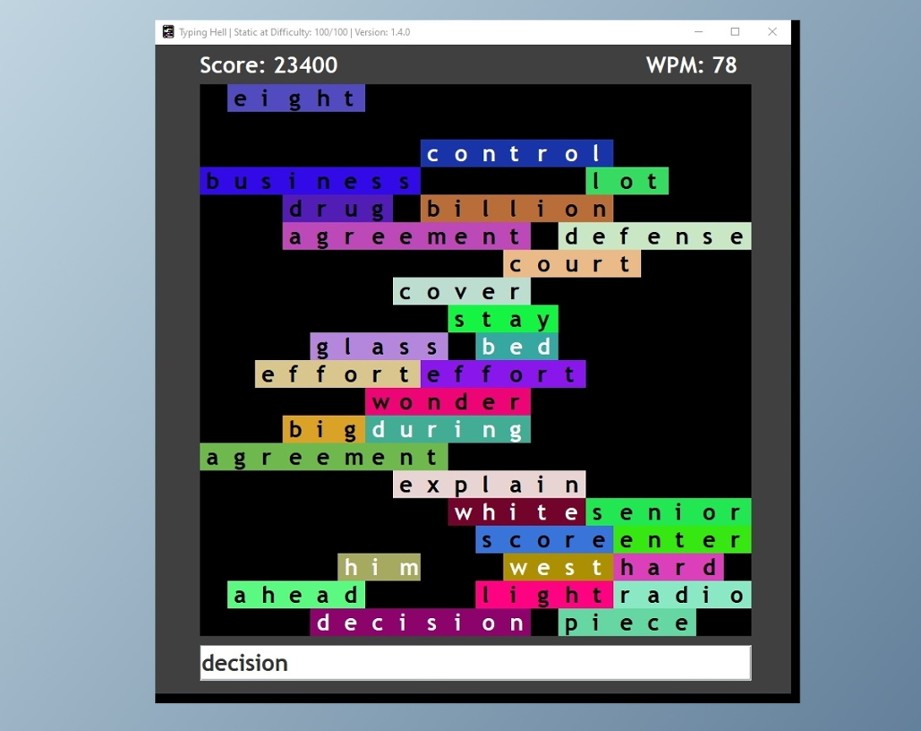 Games like Typing Hell
