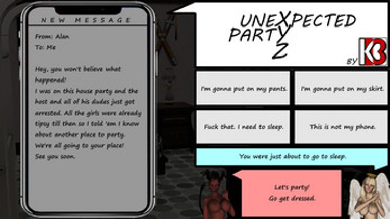 Unexpected Party Z - Build 0.9.5 [early access] Image