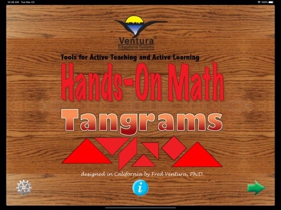 Hands-On Math Tangrams screenshot