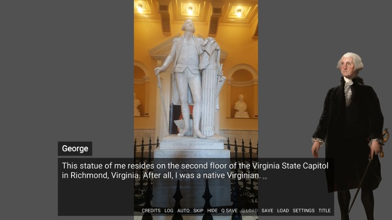 Important People of History: Presidents - George Washington screenshot