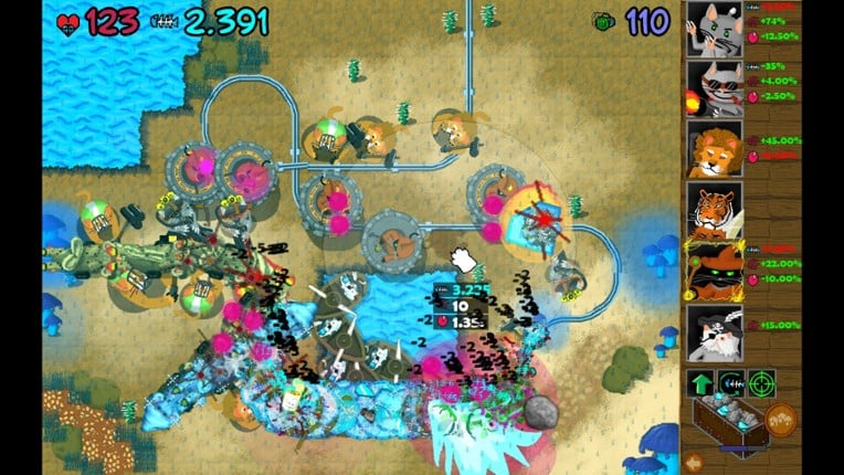 Meow TD: Endless Yarn screenshot