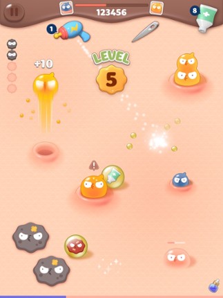 Pimple POP-TINY MONSTERS RAID screenshot