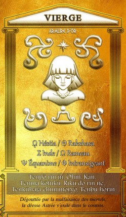 tarot du zodiac screenshot