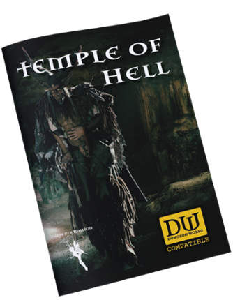 Temple of Hell - Dungeon World Compatible Game Cover