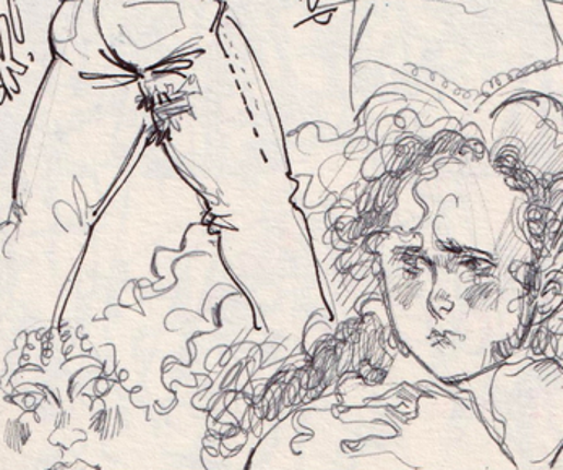 UGLY GIRL! (2022-2023) Sketchbook Image