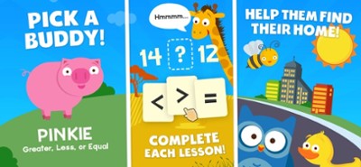 Animal Math Games For Kids Image