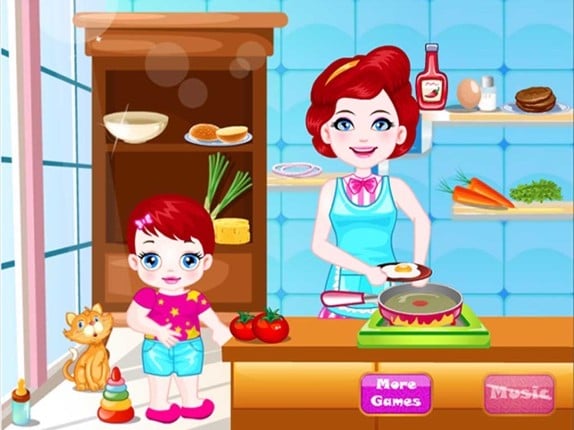 Baby Cooking Assistant - Help Mom to Make breakfast screenshot