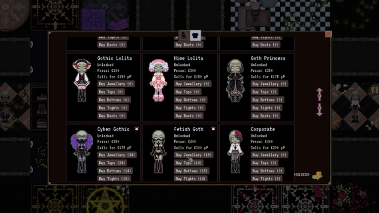 Crow's Curated Closet: Shop Simulator screenshot