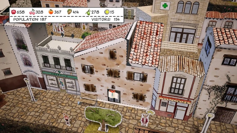 Cutout Village screenshot