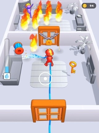 Firefighter Puzzle screenshot