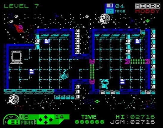 FloppyVerse (ZX Spectrum 128K) Image