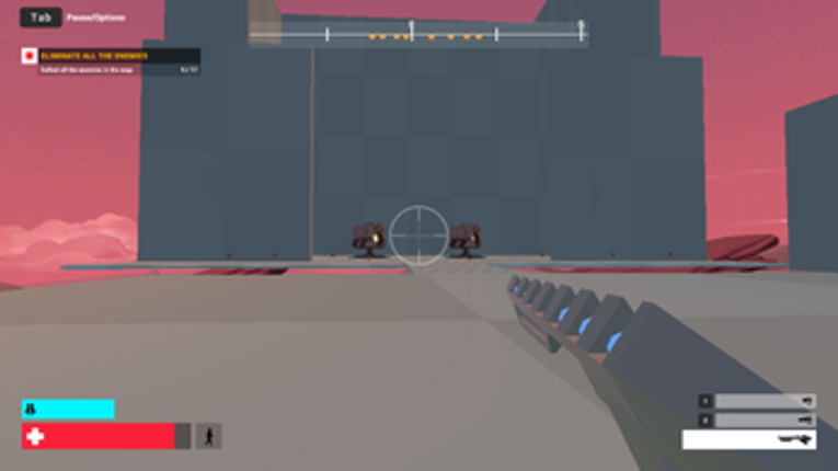 FPS MicroGame - Level screenshot