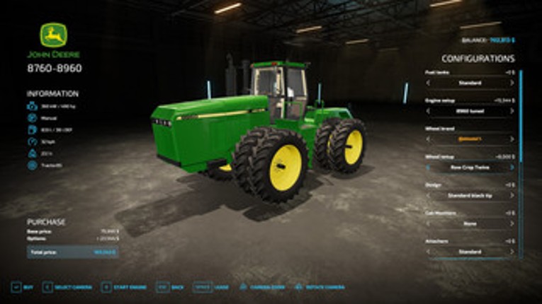 FS22 John Deere 87/8960 Edit Image