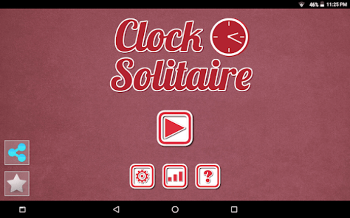 Clock Solitaire Image