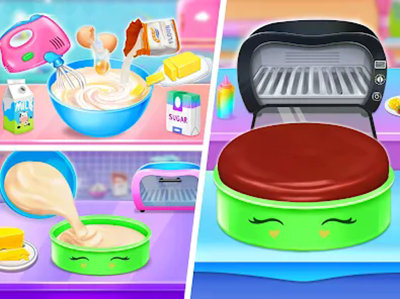 Sweet IceCream Cake Maker Game screenshot