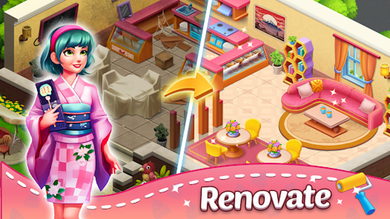 Cuisine Story: Merge & Decor screenshot