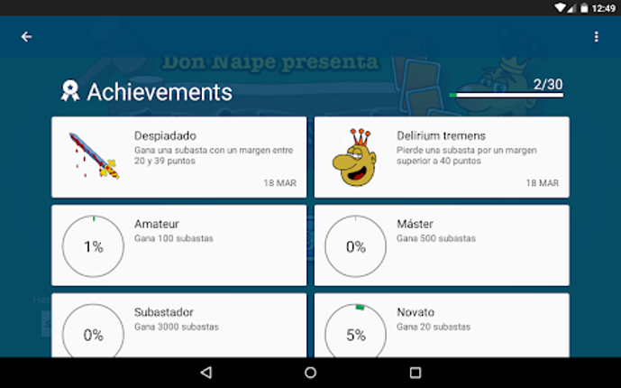 Tute Subastado screenshot