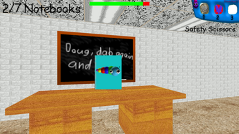 Baldi's Basics In The Edited School House Image