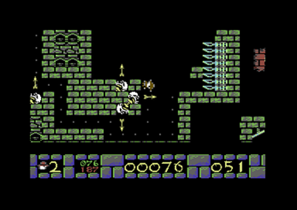 Cursed Tomb (C64) screenshot