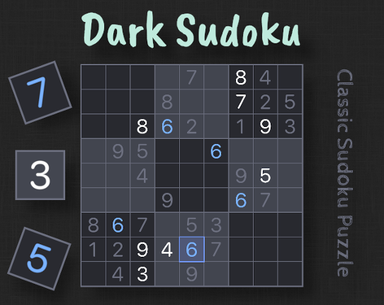 Dark Sudoku - Classic Sudoku Puzzle Game Cover