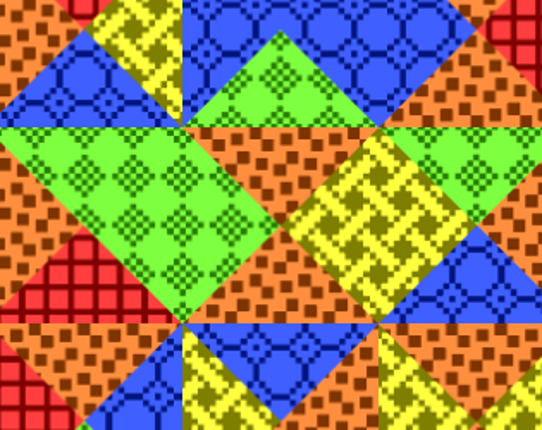 Pattern Shift Puzzle Image