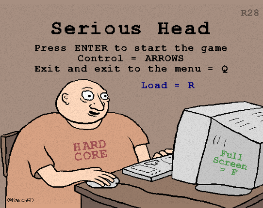 Serious Head Image