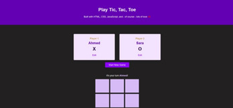 Tic Tac Toe screenshot
