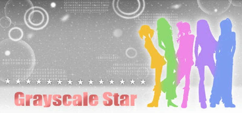 Grayscale Star Image