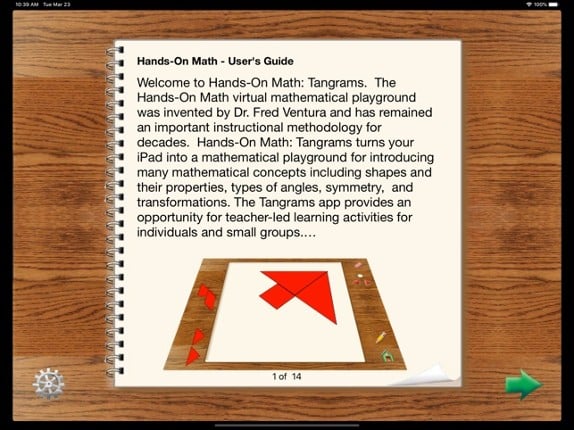 Hands-On Math Tangrams screenshot